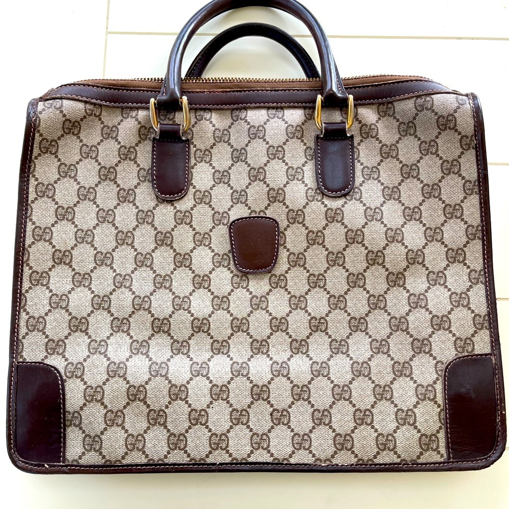 Authentic Vintage Gucci Top handle bag